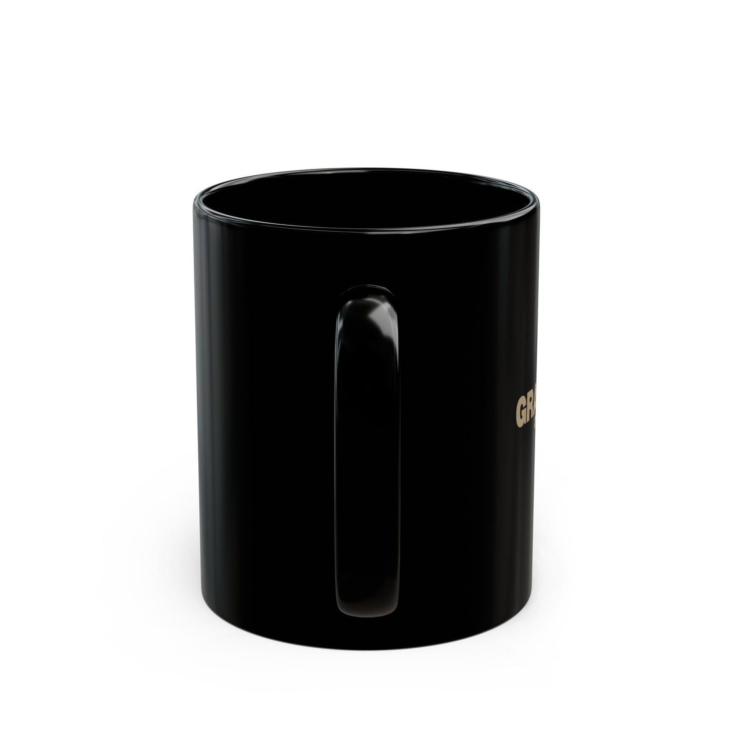 "GRATITUDE FOR LIFE" Black Mug (11oz, 15oz)