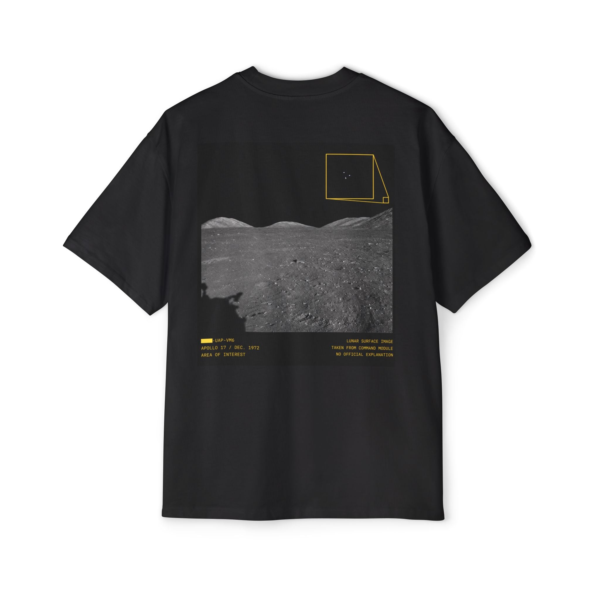 Apollo 17 Tee: Lunar Edition 1 — Back Print